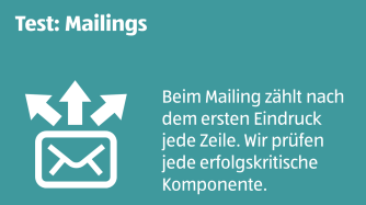 Test: Mailings